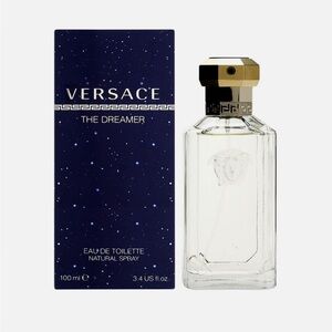 Versace The Dreamer Eau de Toilette with Gold and Blue Accents